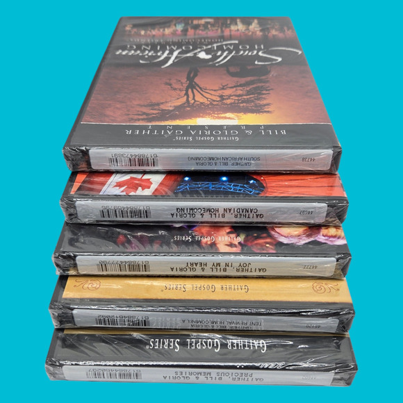 Sealed Gaither Gospel Series 5 NEW DVDs Joy To My Heart Tent Revival Homecoming - Picture 16 of 16